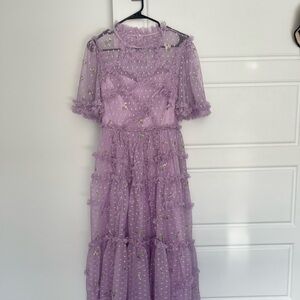 Brand new purple dress never worn